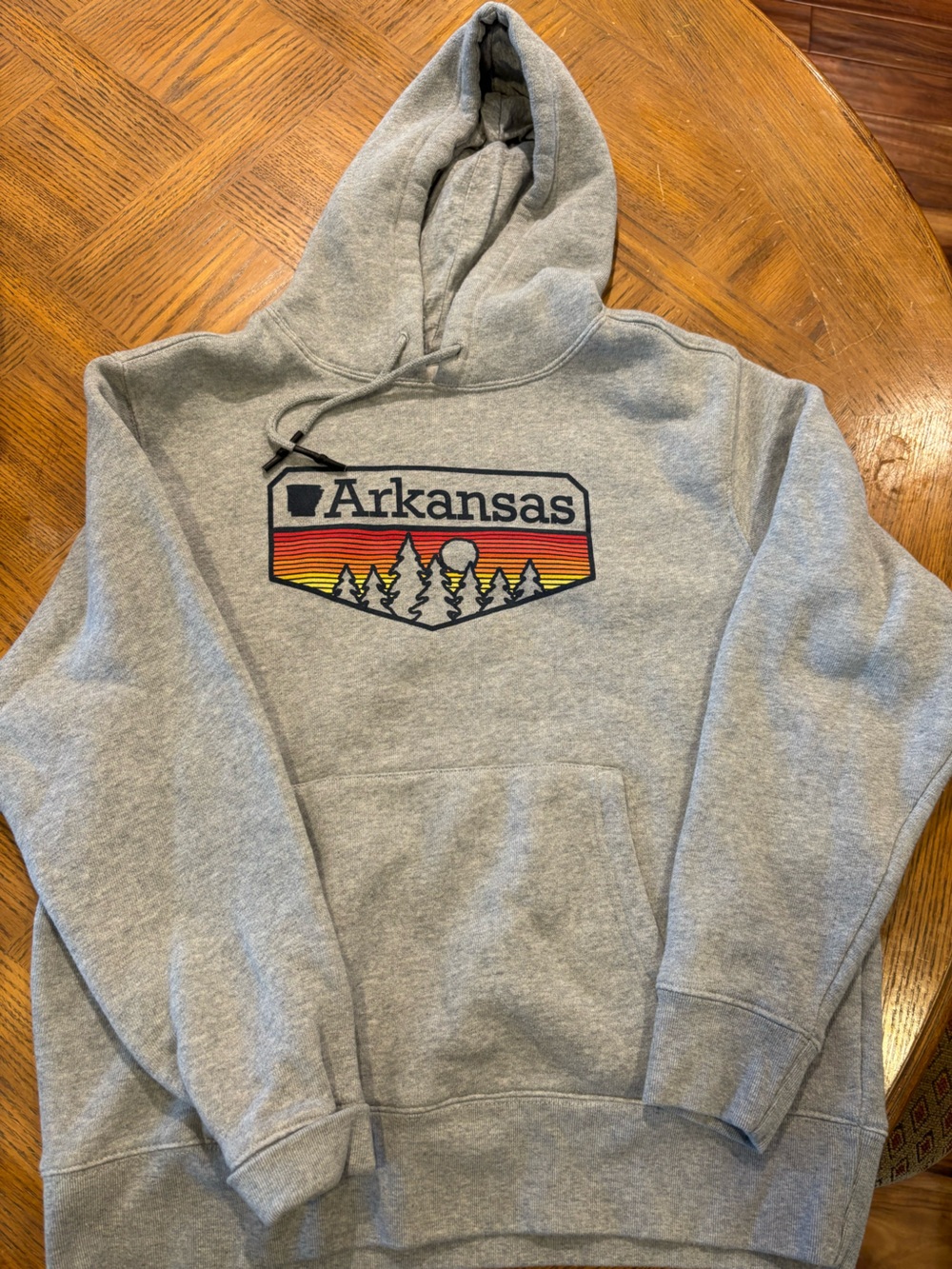 AR State of Mind Gray Pullover Hoodie